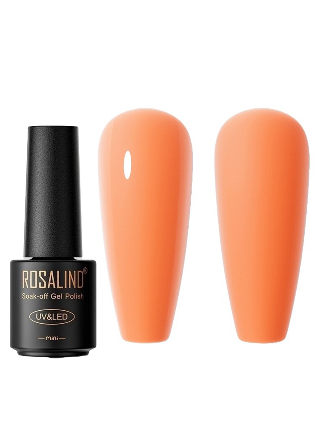 

ROSALIND Soak Off UV & LED Gel Nail Polish 7ml - C369, Orange