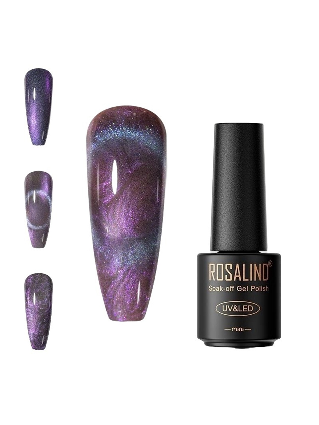 

ROSALIND Soak Off UV & LED Gel Nail Polish 7ml - C461, Purple