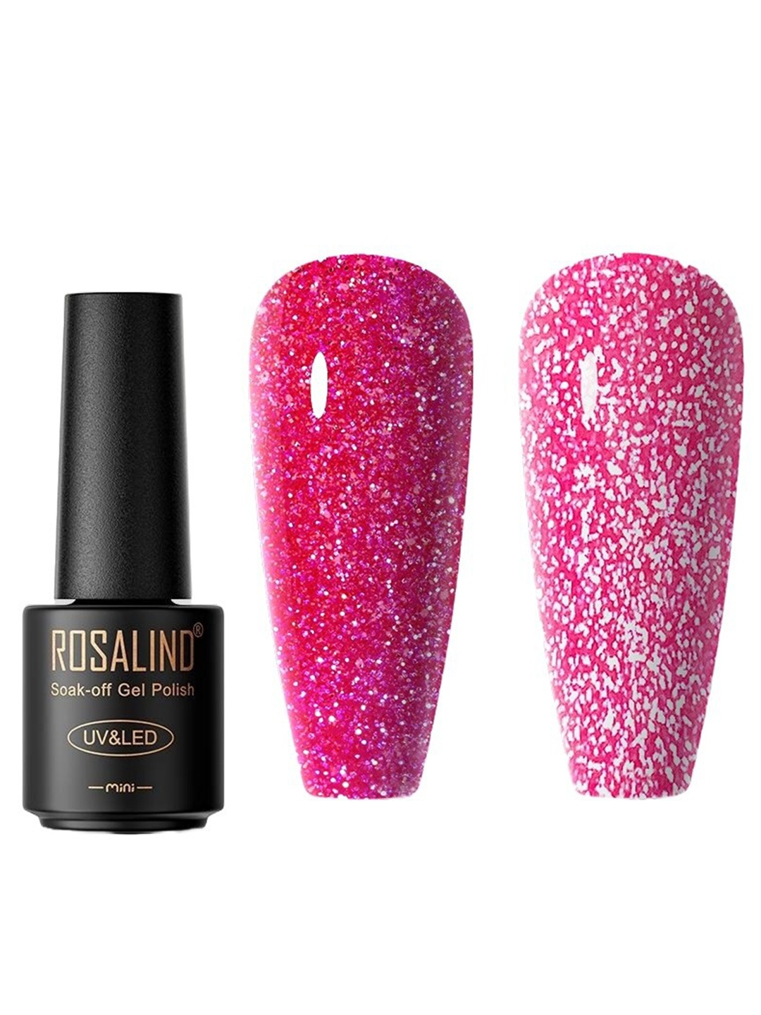 

ROSALIND Soak Off UV & LED Gel Nail Polish 7ml - C491, Pink