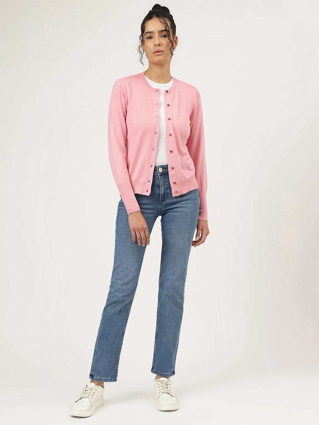 

Marks & Spencer Women Cardigan Sweater, Pink