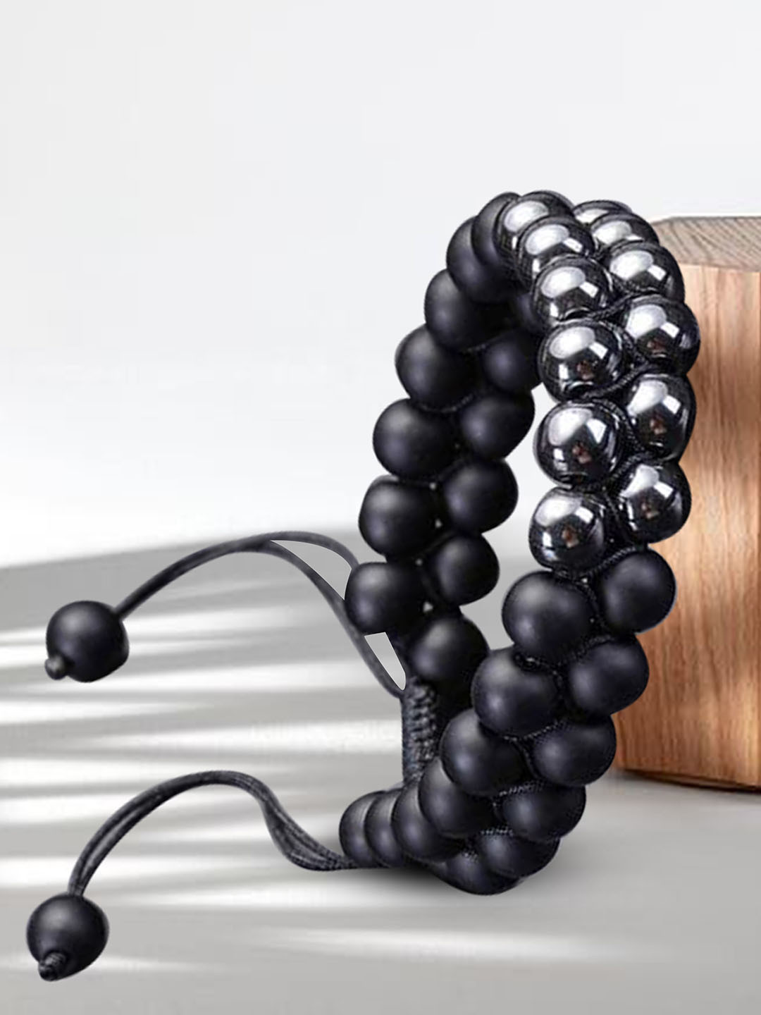 

MEENAZ Men Silver-Plated Multistrand Bracelet