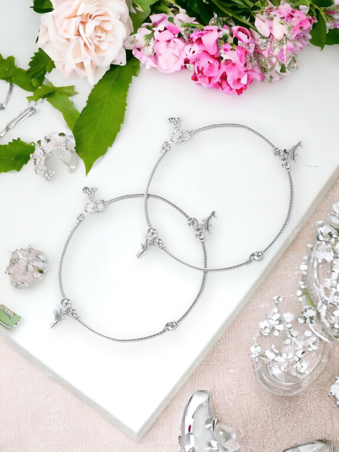 

Taraash 92.5 Sterling Silver Anklet