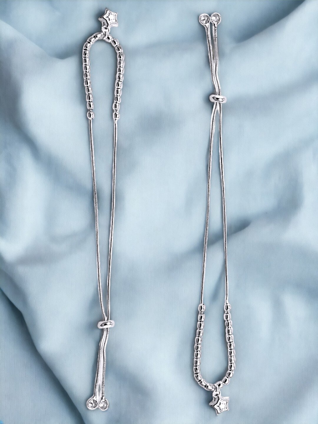 

Taraash 925 Sterling Silver Star Shape Anklet