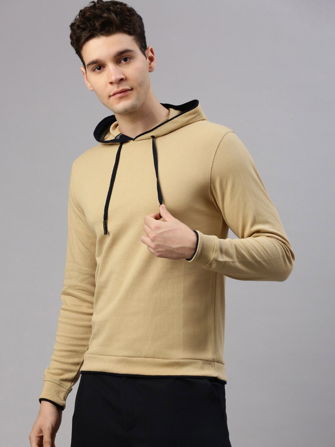 

ZEDD Hooded Cotton Sweatshirt, Grey