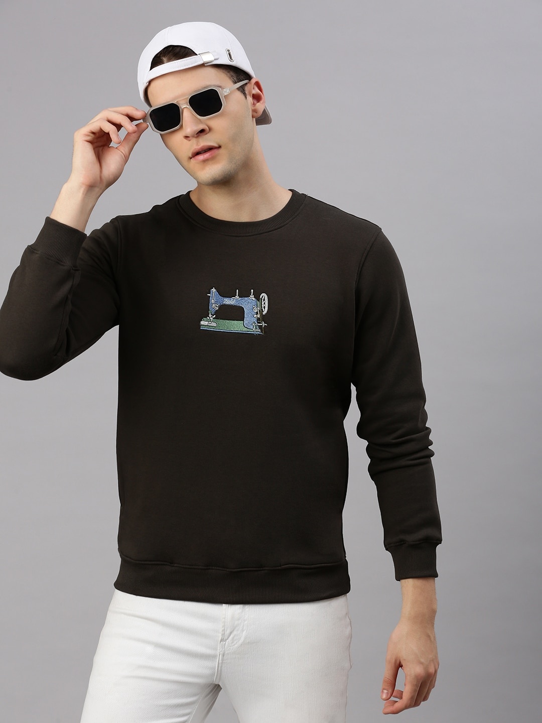 

ZEDD Graphic Printed Sweatshirt, Green