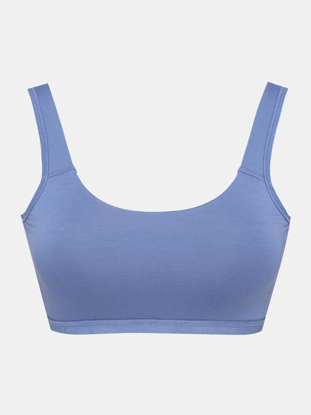 

Sillysally Girls Full Coverage Removable Padded Beginners Bra With All Day Comfort, Blue