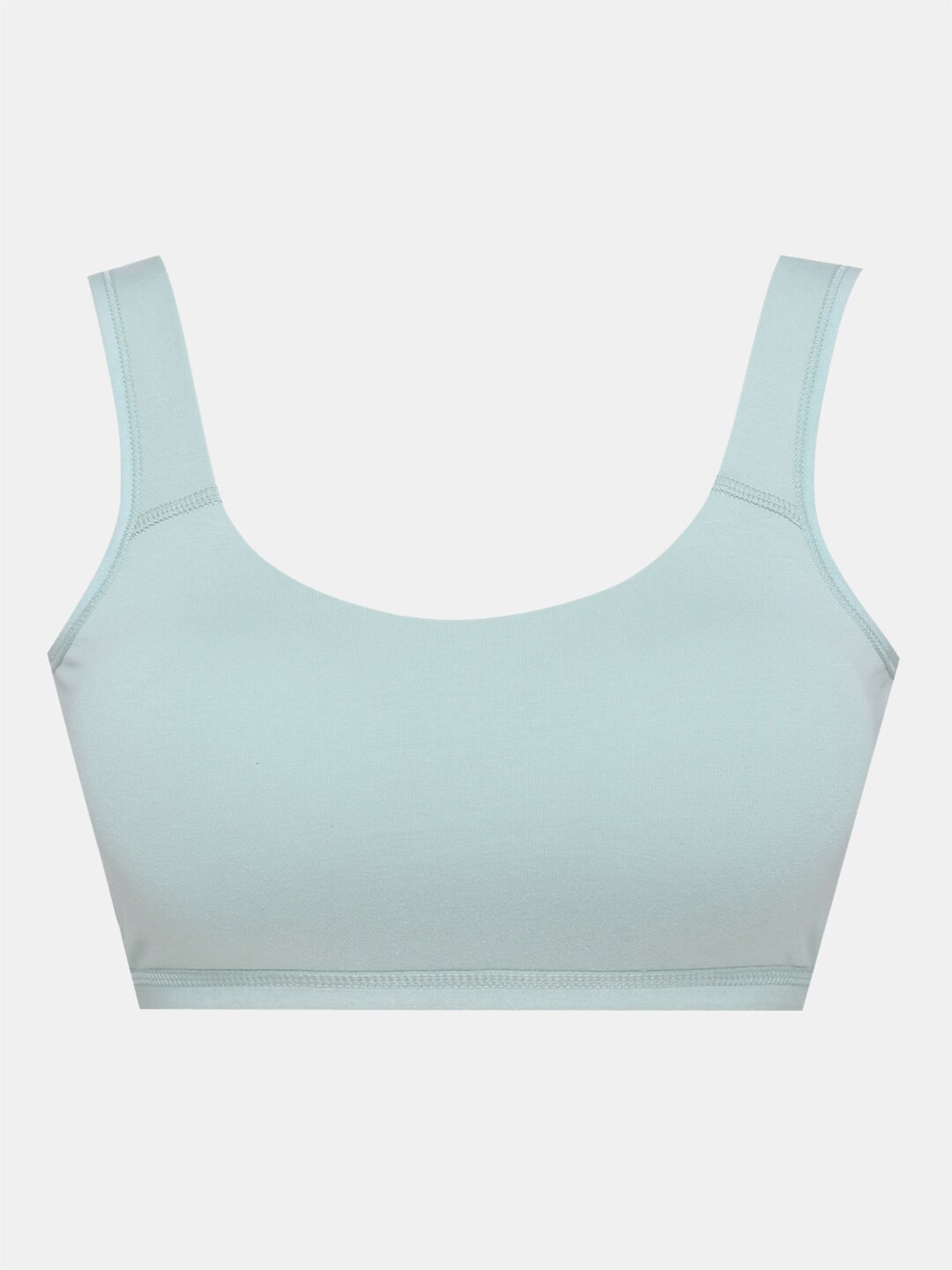 

Sillysally Girls Full Coverage Removable Padded Beginners Bra With All Day Comfort, Green