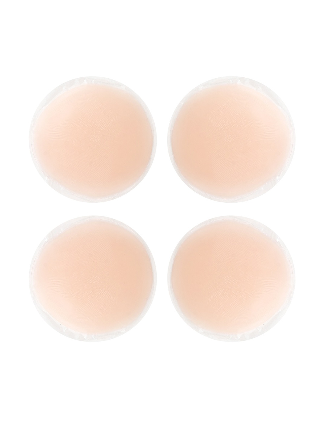 

BRACHY Set of 2 All Day Comfort Reusable Nipple Cover Stick-On Bras, Nude