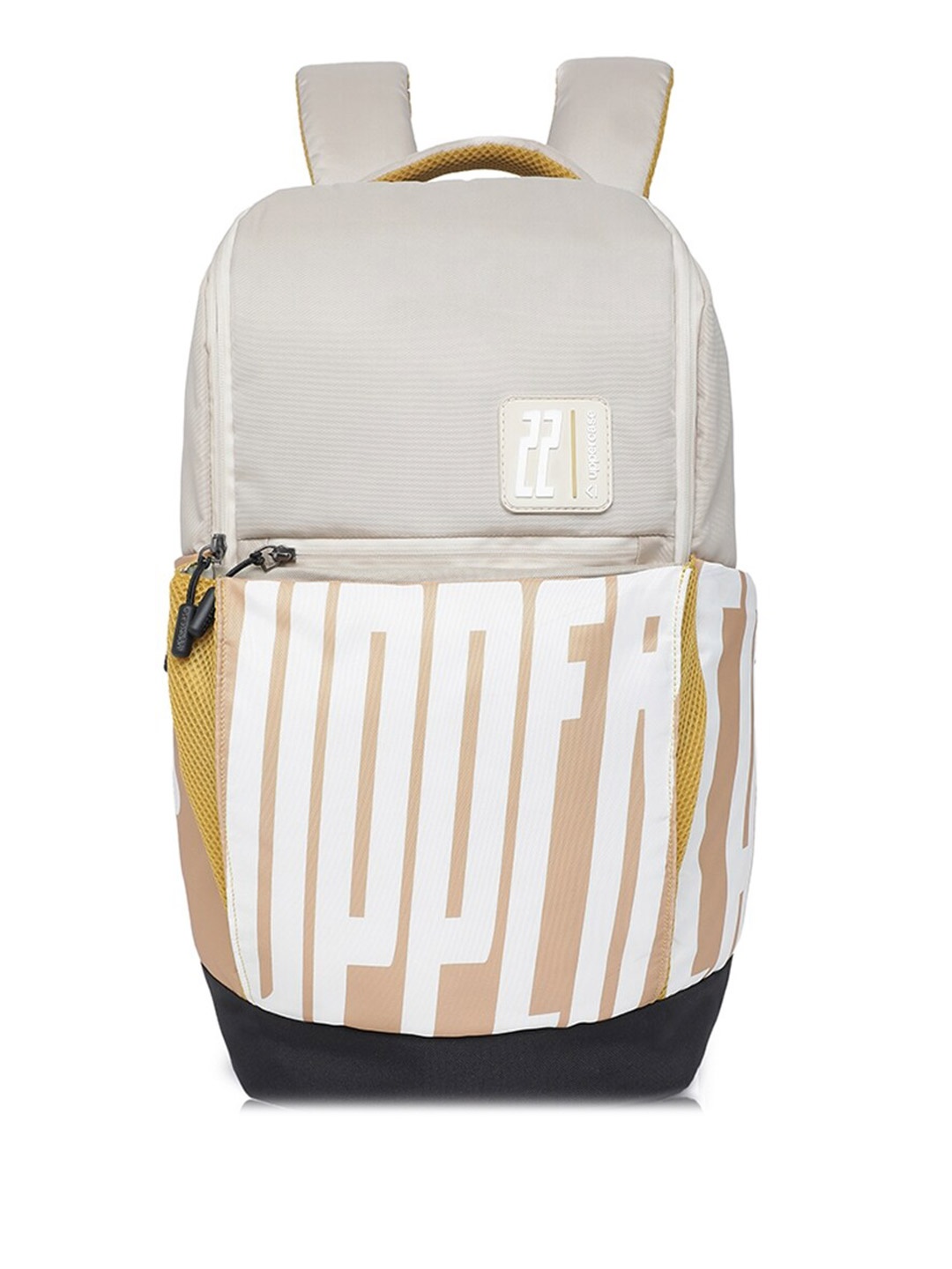

uppercase Unisex Graphic Backpack, Beige