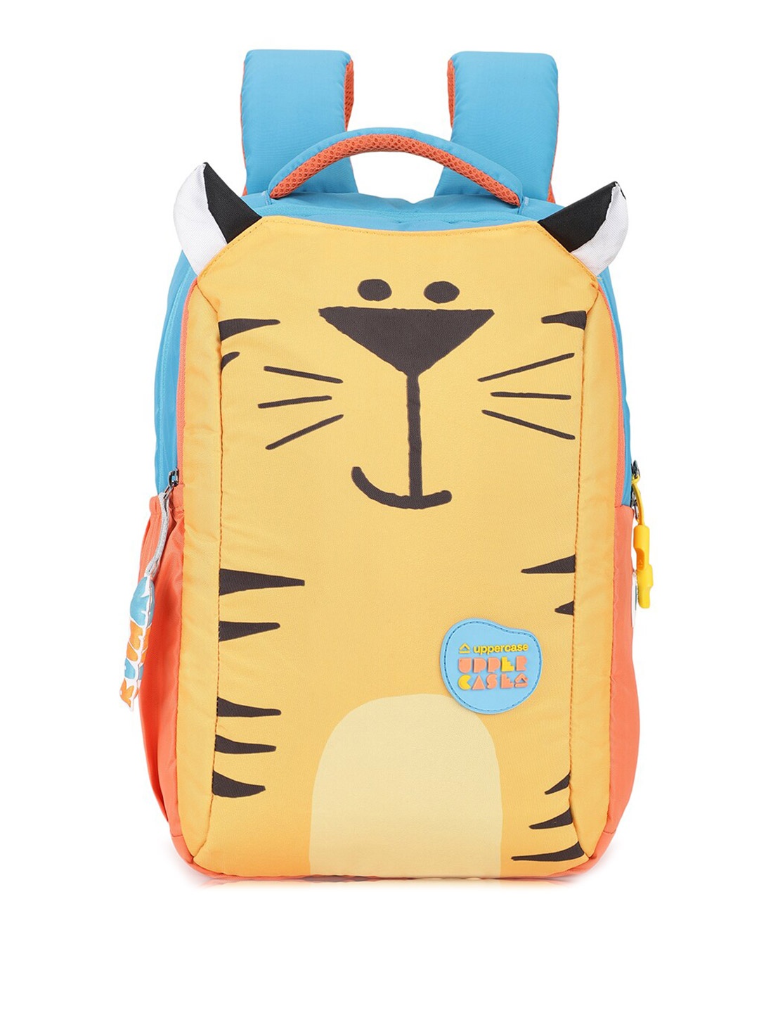 

uppercase Kids Graphic Printed Backpack, Orange