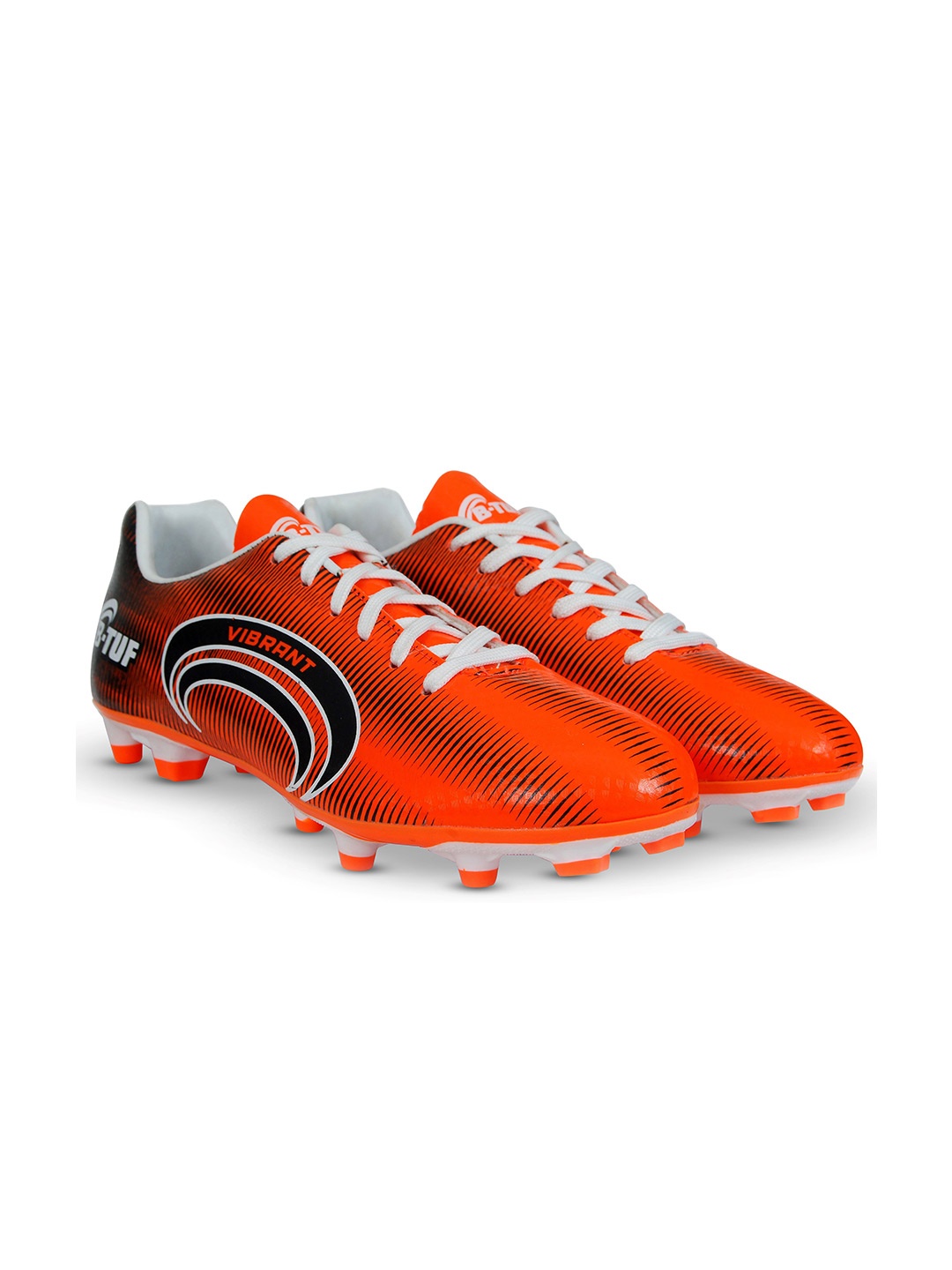 

BTUF Kids Football Shoes, Orange