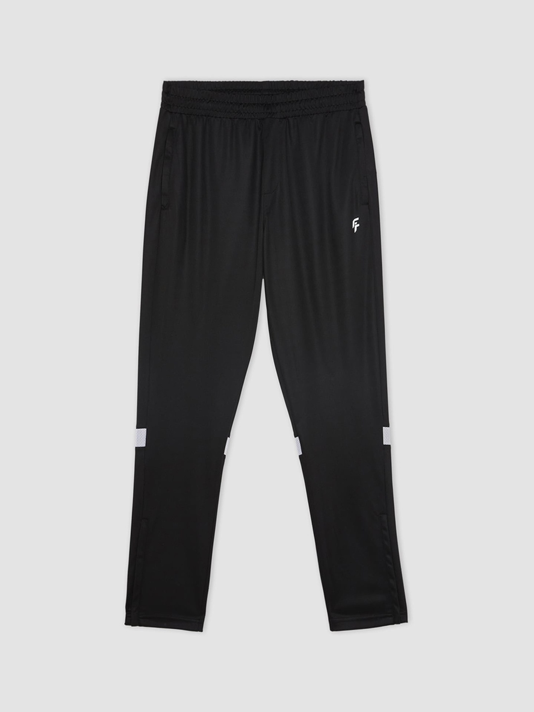 

DeFacto Men Mid-Rise Track Pants, Black