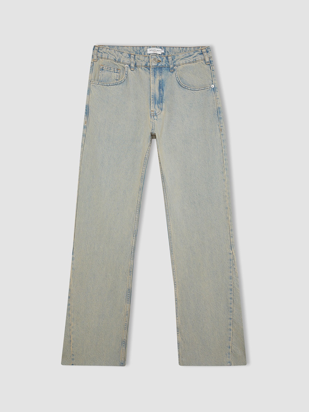 

DeFacto Men Mid-Rise Cotton Jeans, Grey