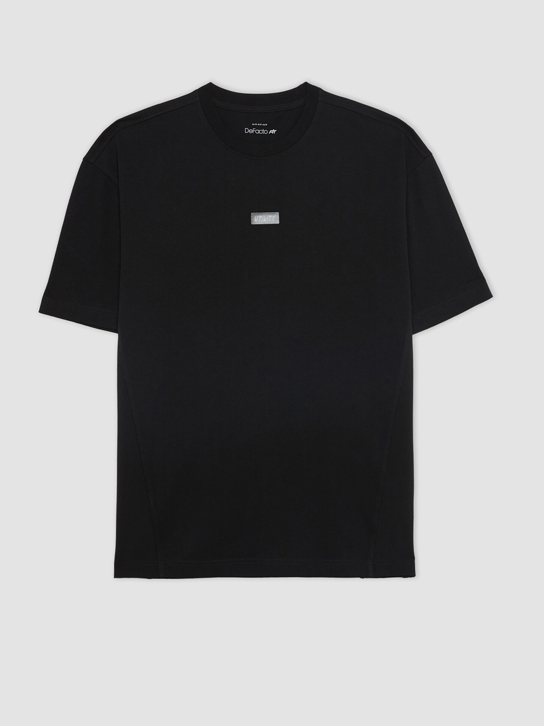 

DeFacto Round Neck T-shirt, Black