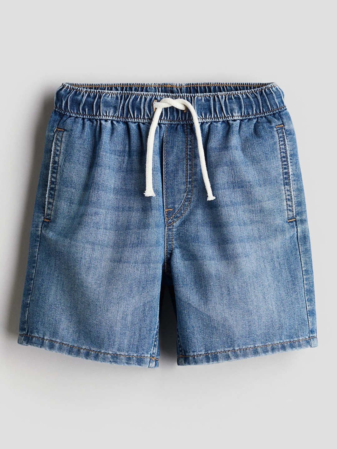 

H&M Boys Pull-On Denim Shorts, Blue