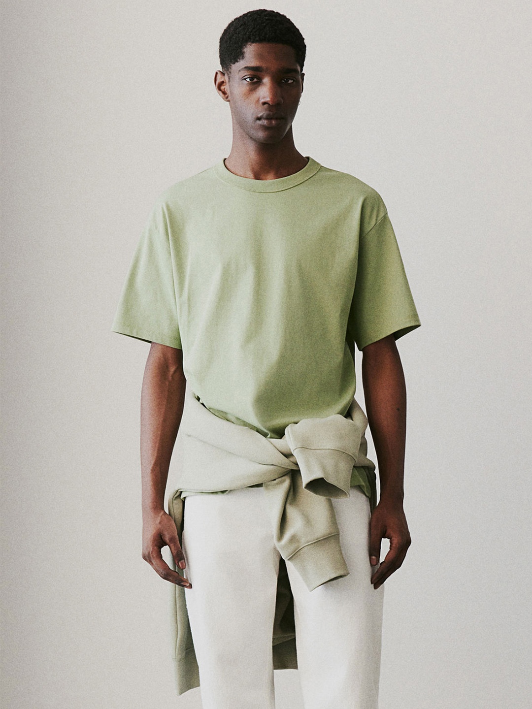 

H&M COOLMAX Loose Fit T-Shirt, Green