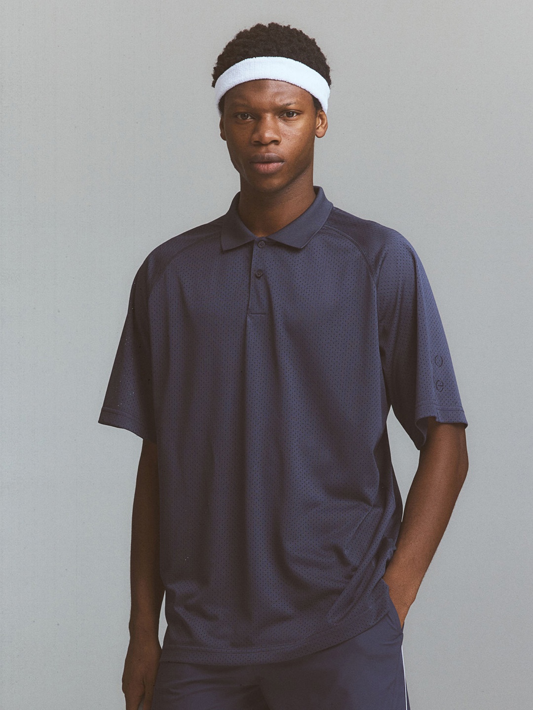 

H&M DryMove Mesh Sports Top, Blue