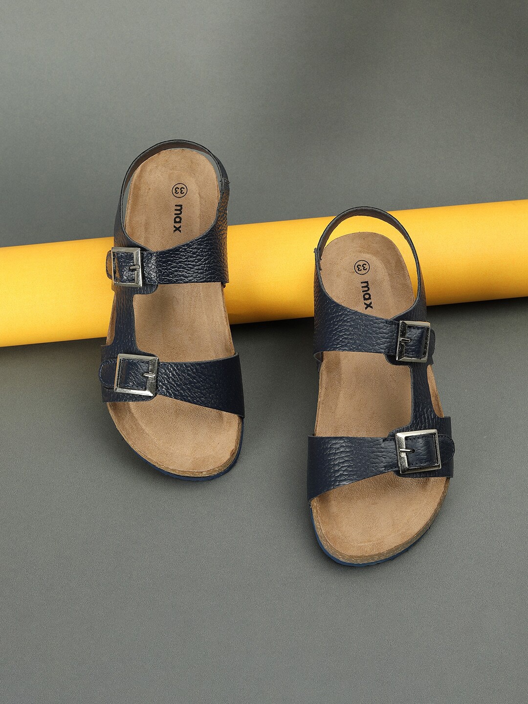 

max Boys Comfort Sandals, Navy blue