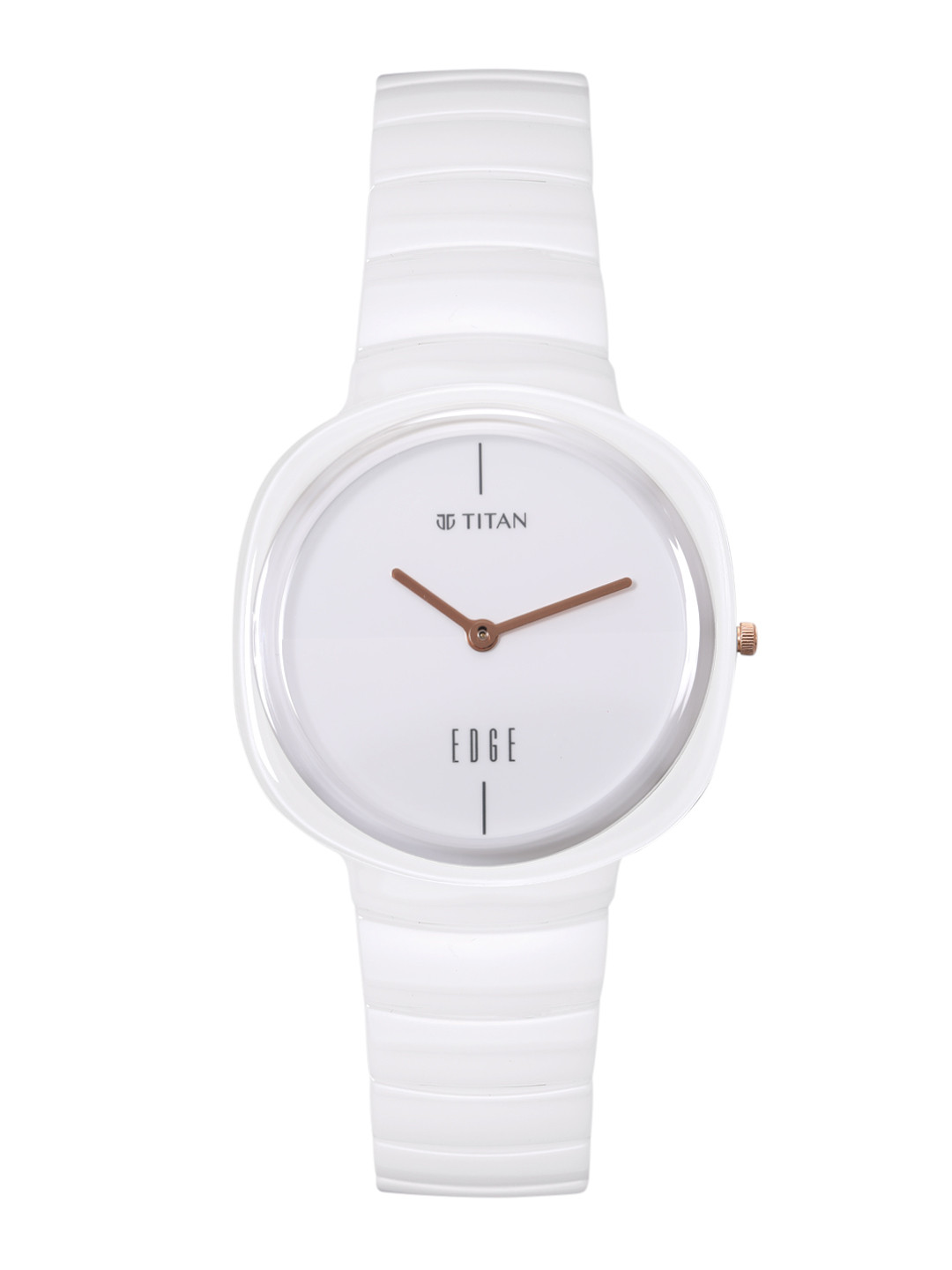 

Titan Men Edge Analogue Watch 1841QC03, White