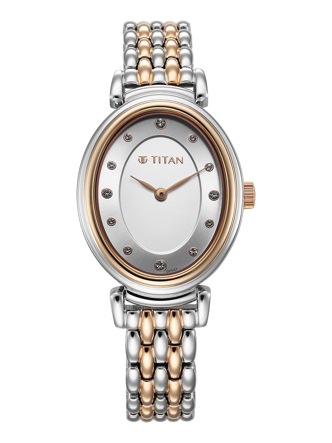 

Titan Women Purple Dial & Bracelet Style Straps Analogue Watch 95242KM01, Silver