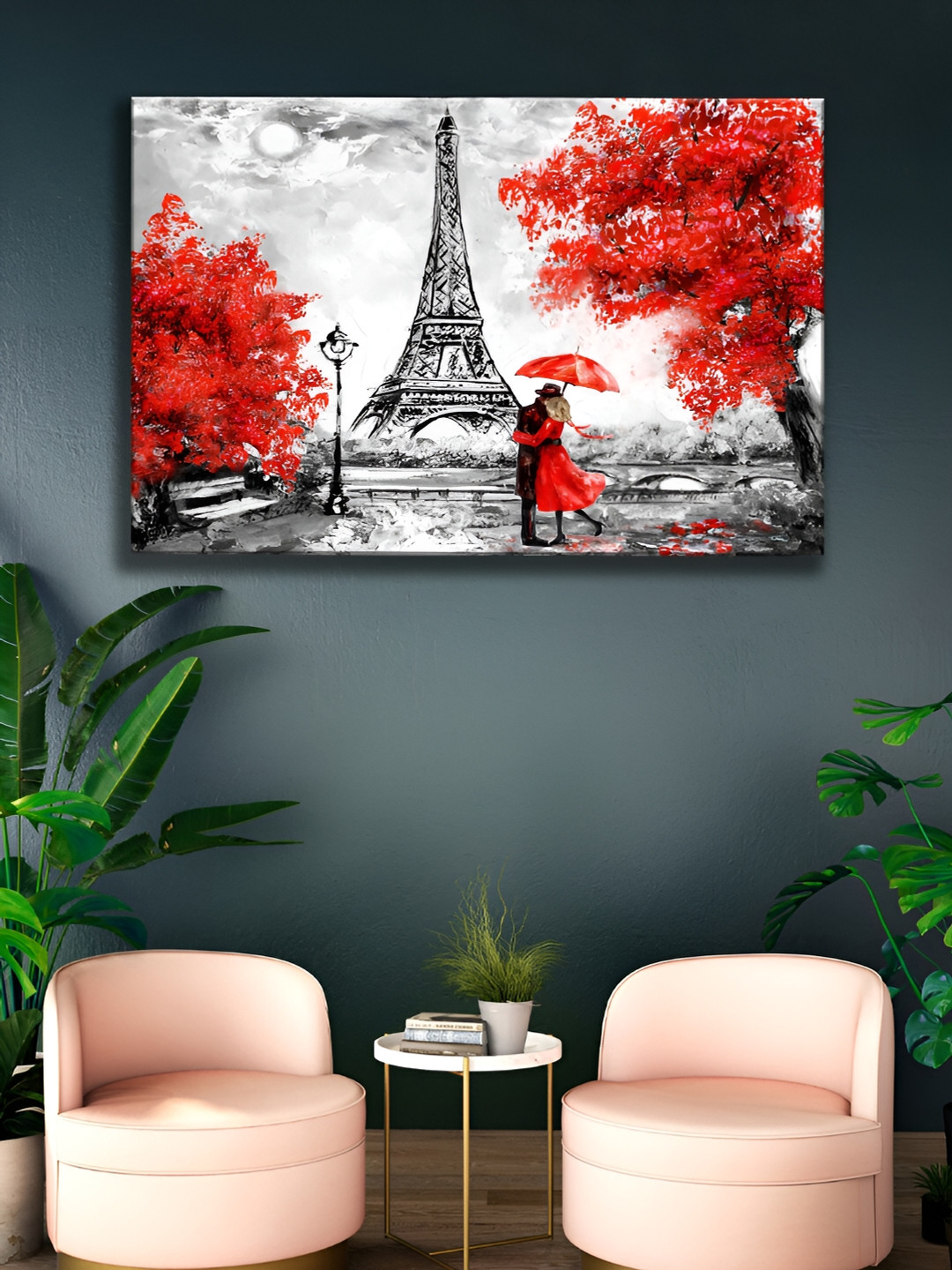 

WALLMAX White Canvas Paintings Wall Art