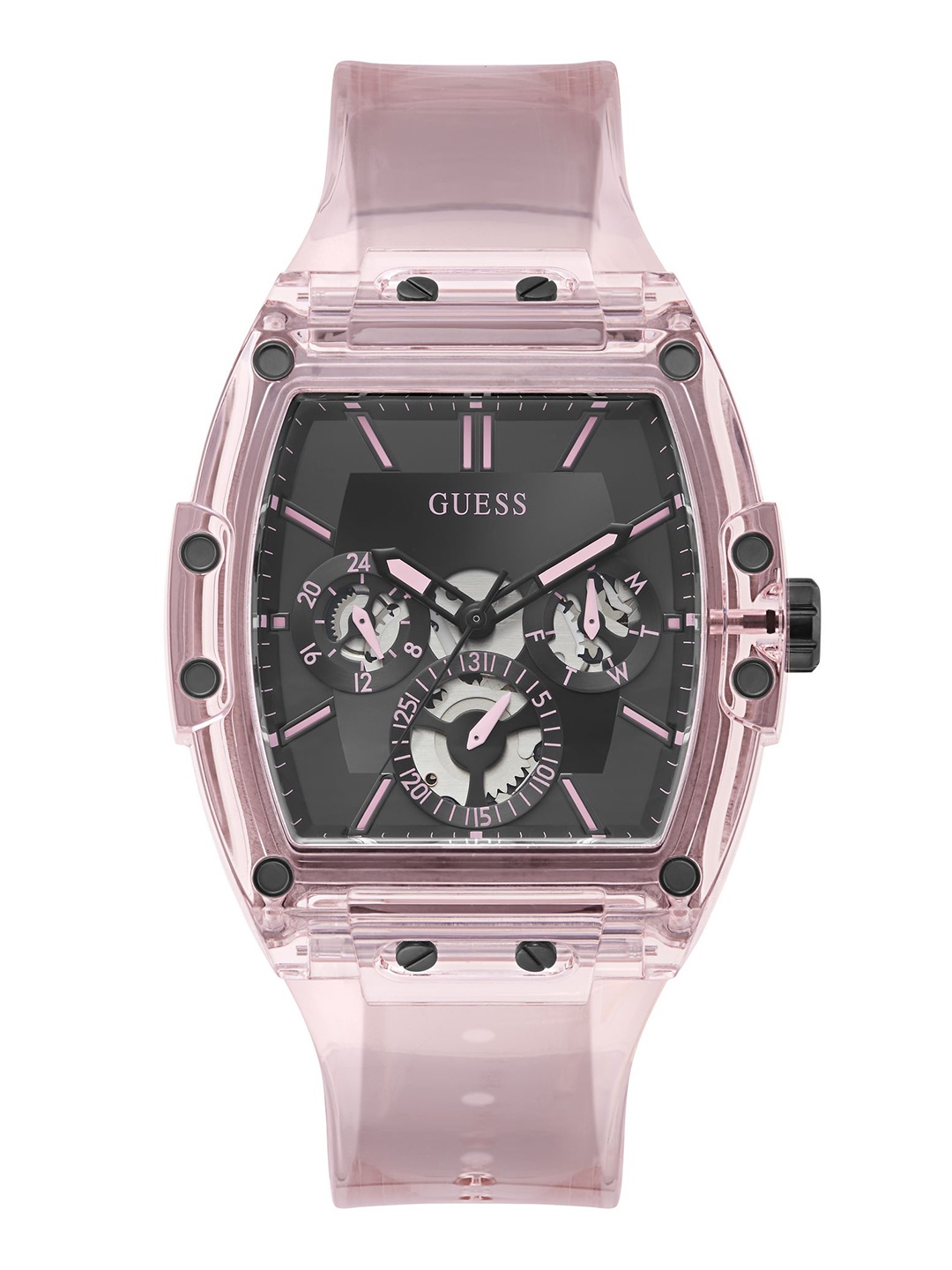 

GUESS Men Analogue Multi Function Watch- GW0032G1, Black