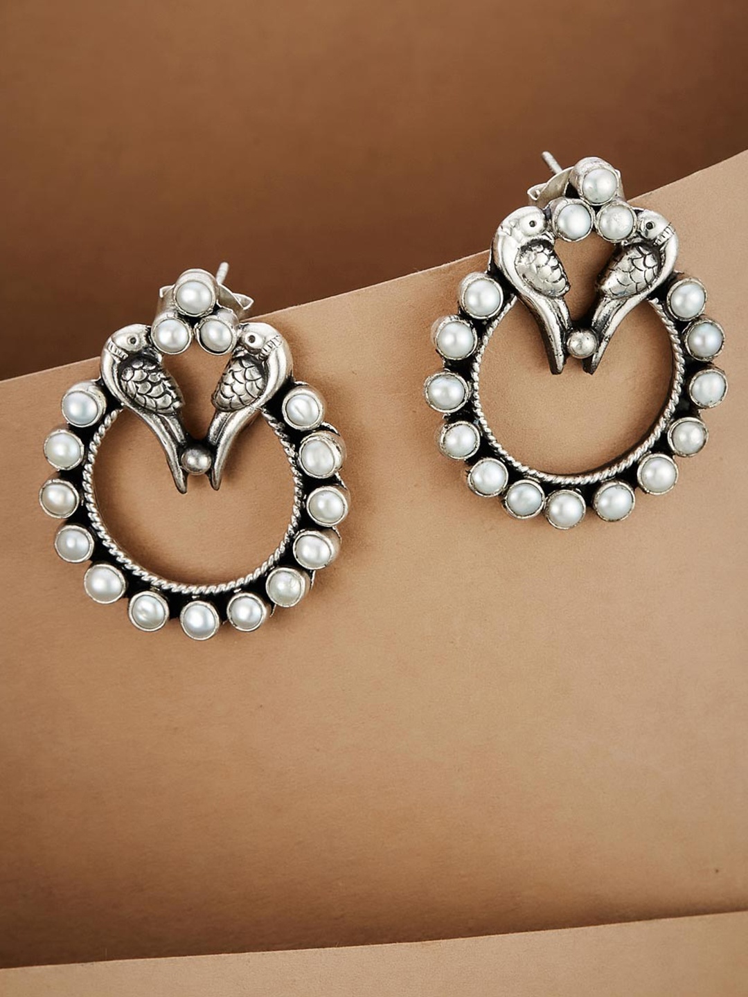 

Fabindia Silver Studs Earrings
