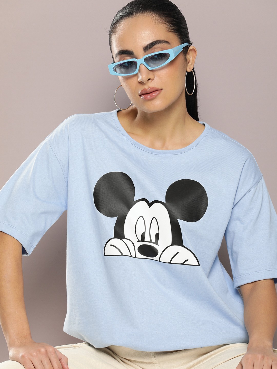 

Kook N Keech Women Graphic Printed T-shirt, Blue