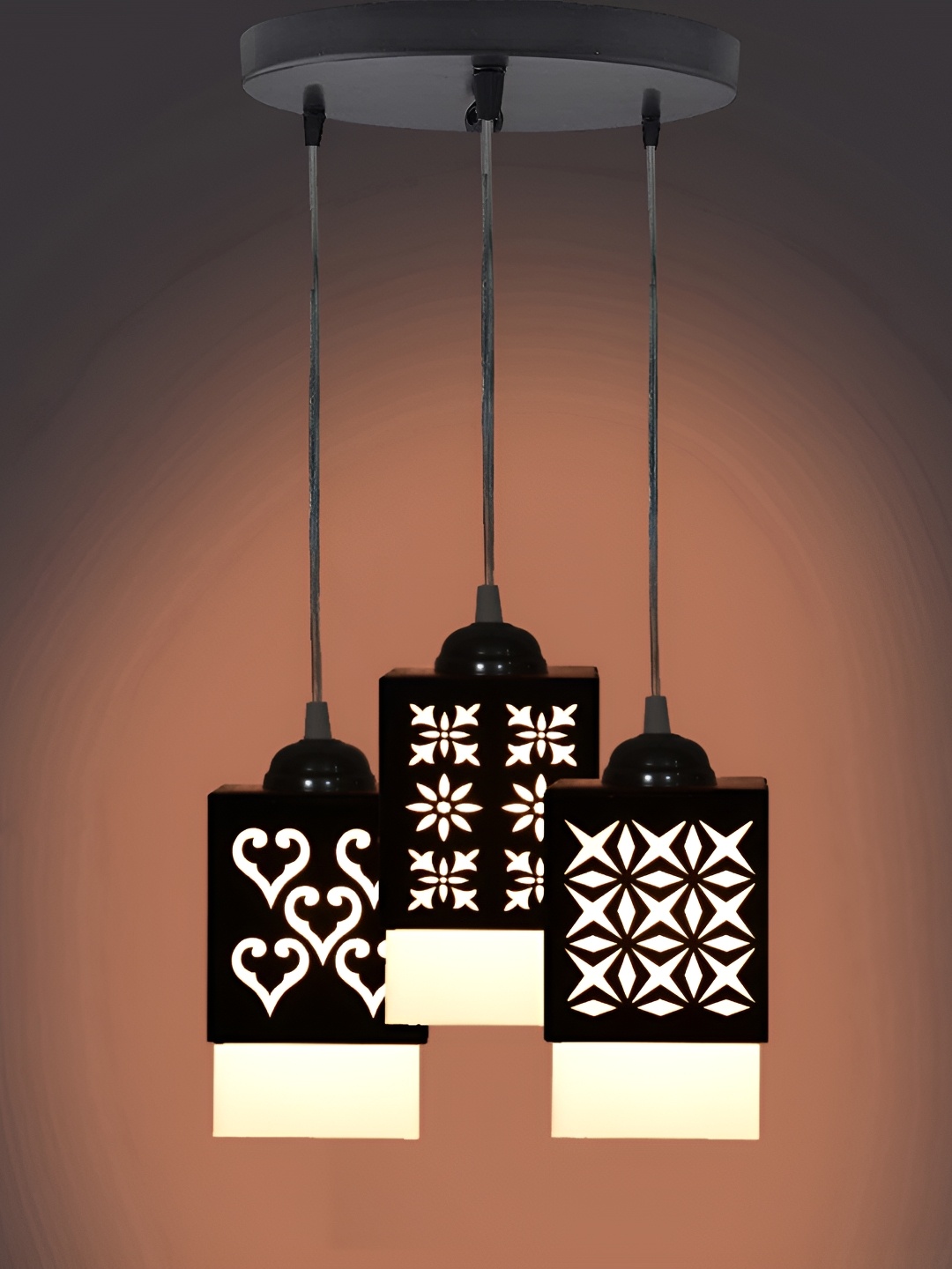 

Afast Black Textured Contemporary Ceiling Lamp