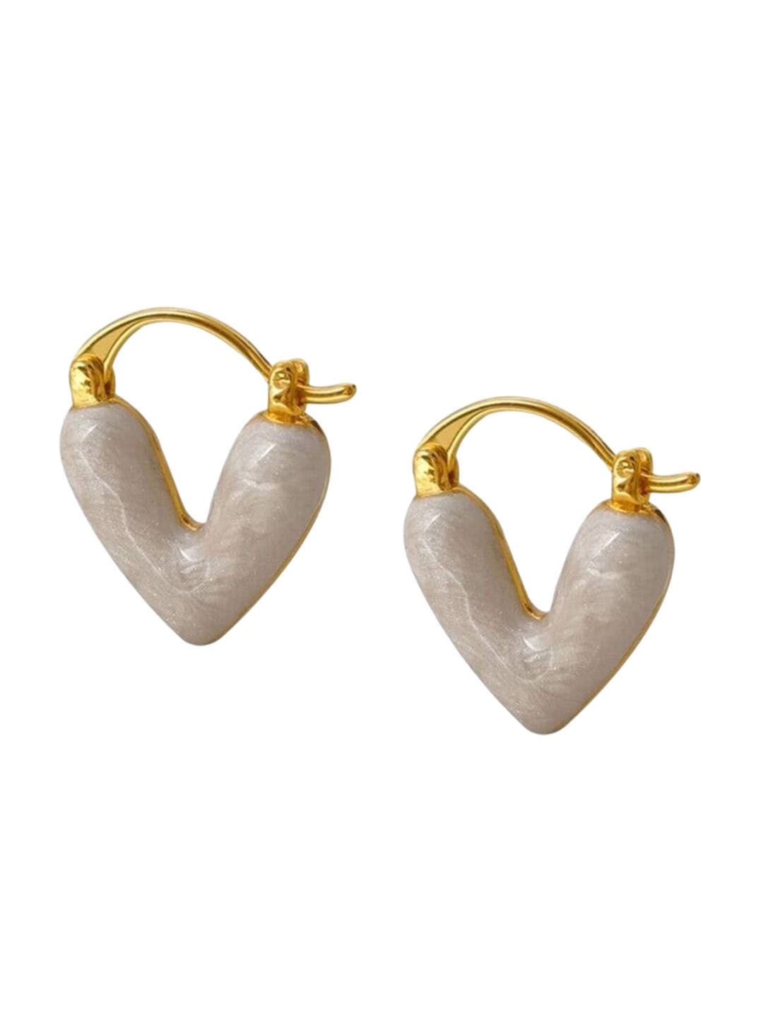 

EL REGALO Contemporary Hoop Earrings, Gold