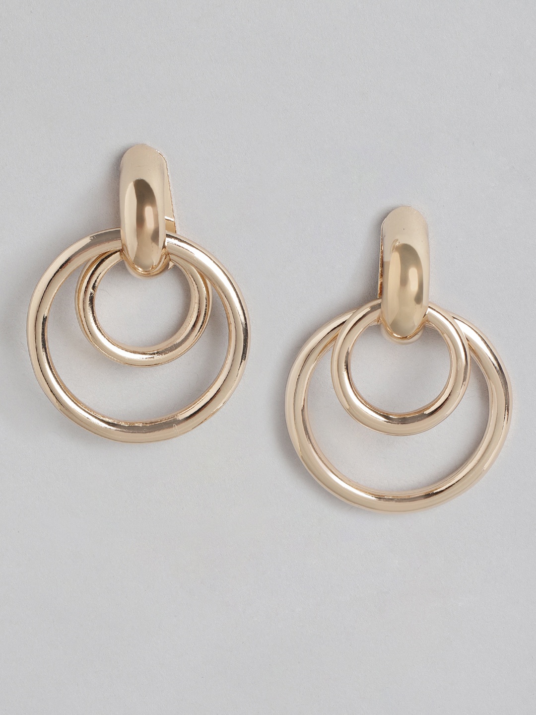 

Forever New Gold-Plated Circular Hoop Earrings