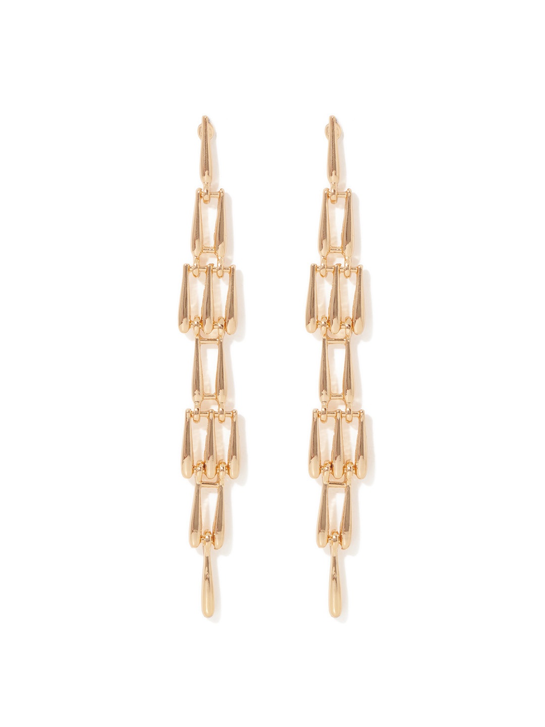 

Forever New Gold-Plated Geometric Drop Earrings