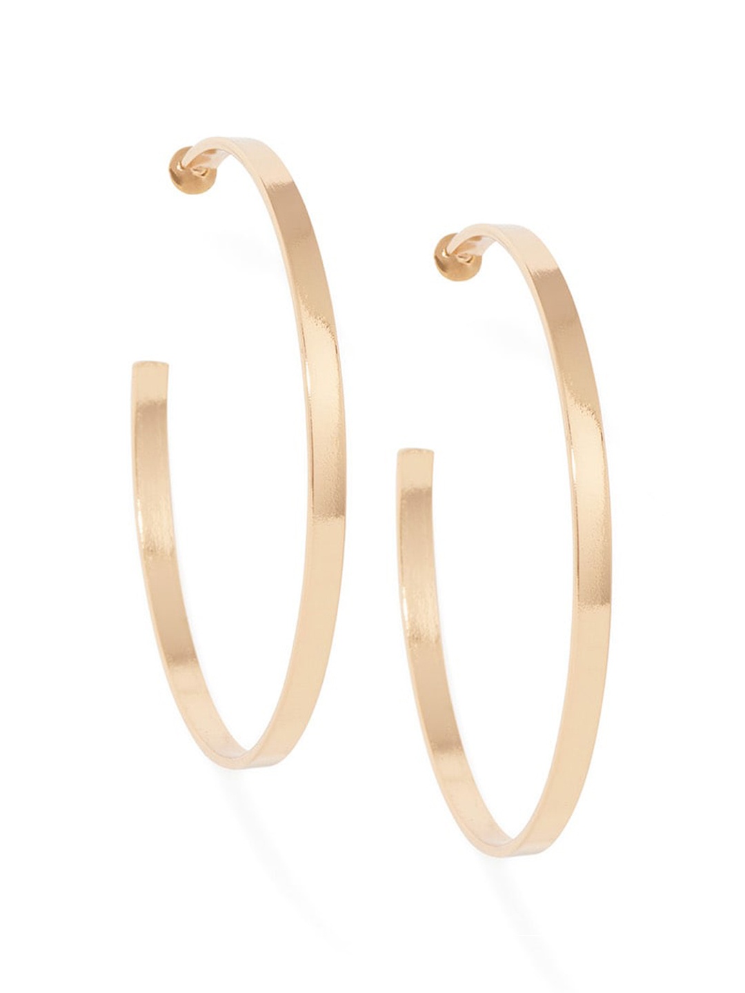 

Forever New Gold Plated Half Hoop Earrings