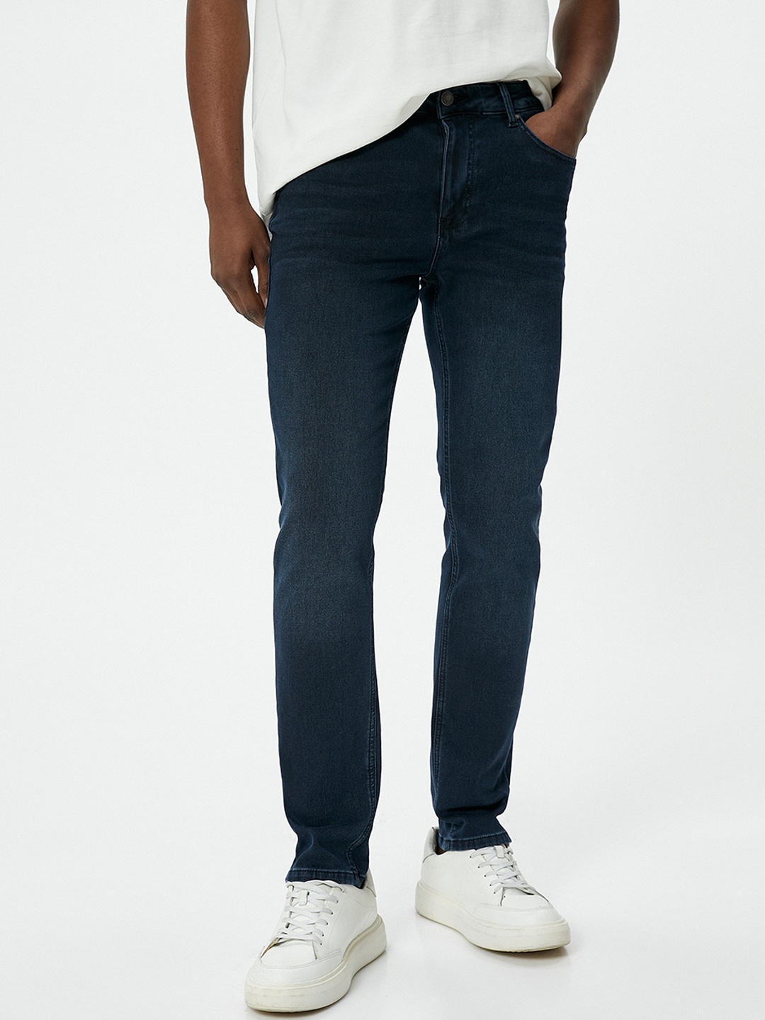

Koton Men Slim Fit Stretchable Jeans, Blue