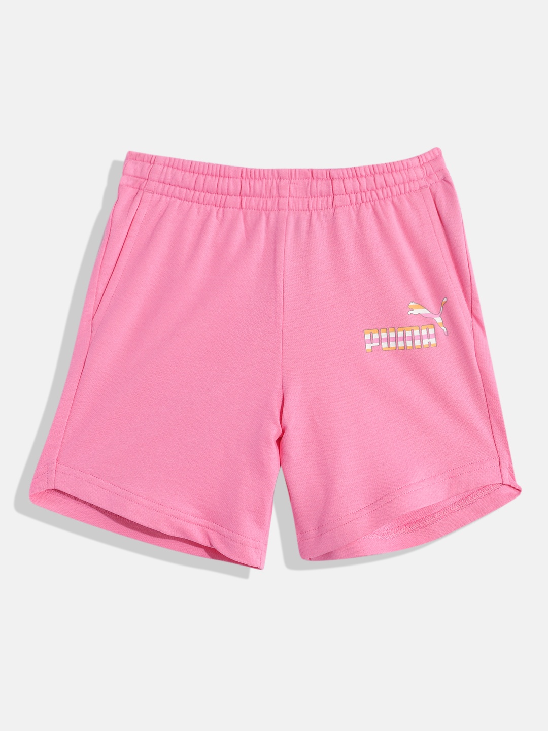 

Puma Kids ESS + Summer Camp Pure Cotton Shorts, Pink