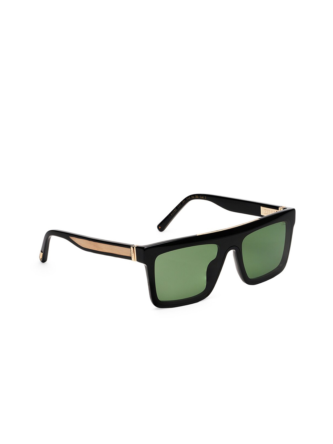 

ZILLI Men Square Sunglasses with UV Protected Lens-ZI65080 C02, Grey