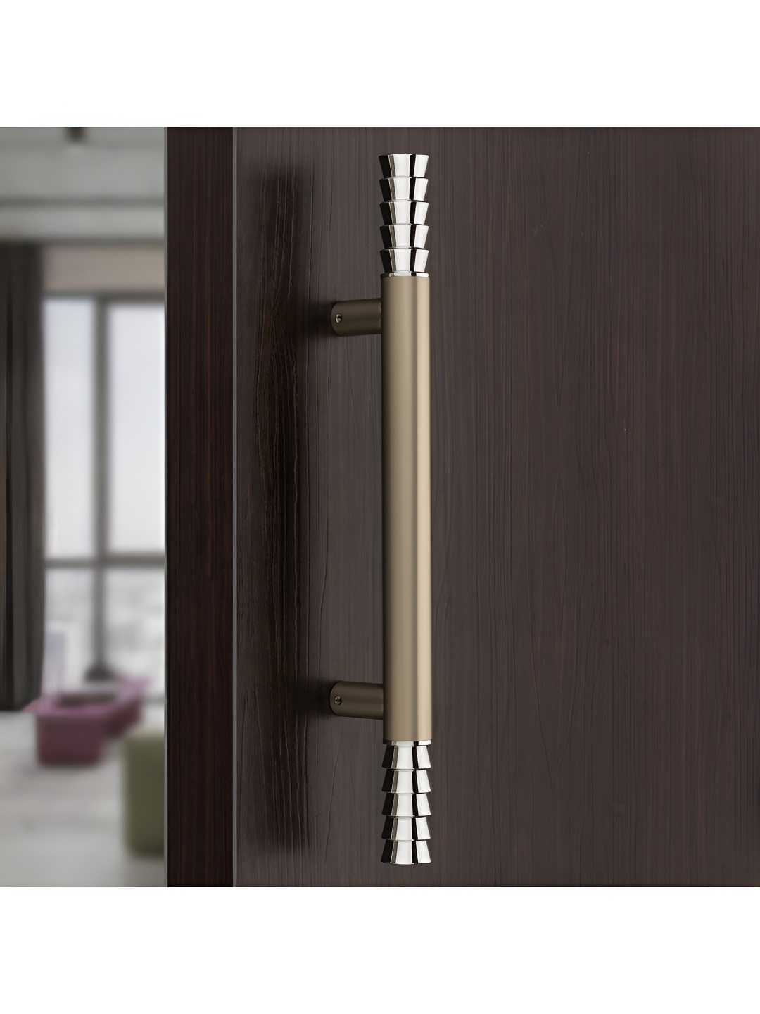 

Plantex Silver Toned Textured Door Handle