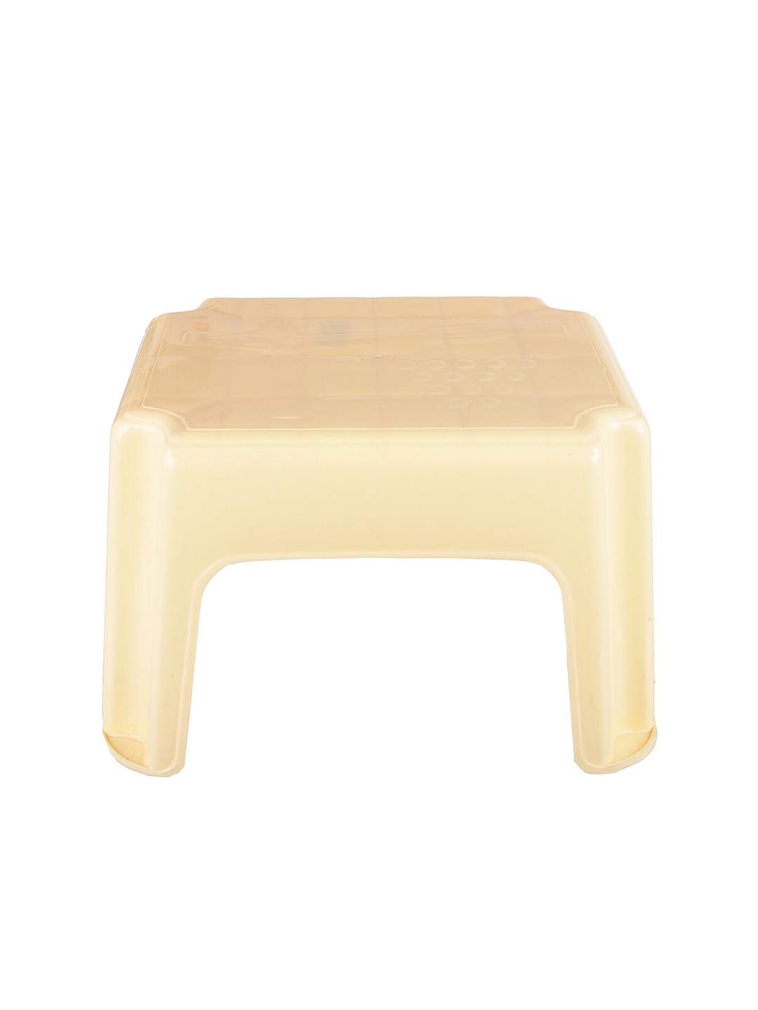 

Kuber Industries Cream Classic Glossy Step Stool Bathroom Accessories