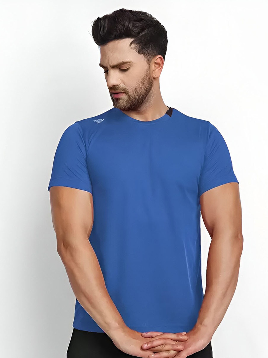 

DIDA Round Neck Dri-FIT T-shirt, Blue