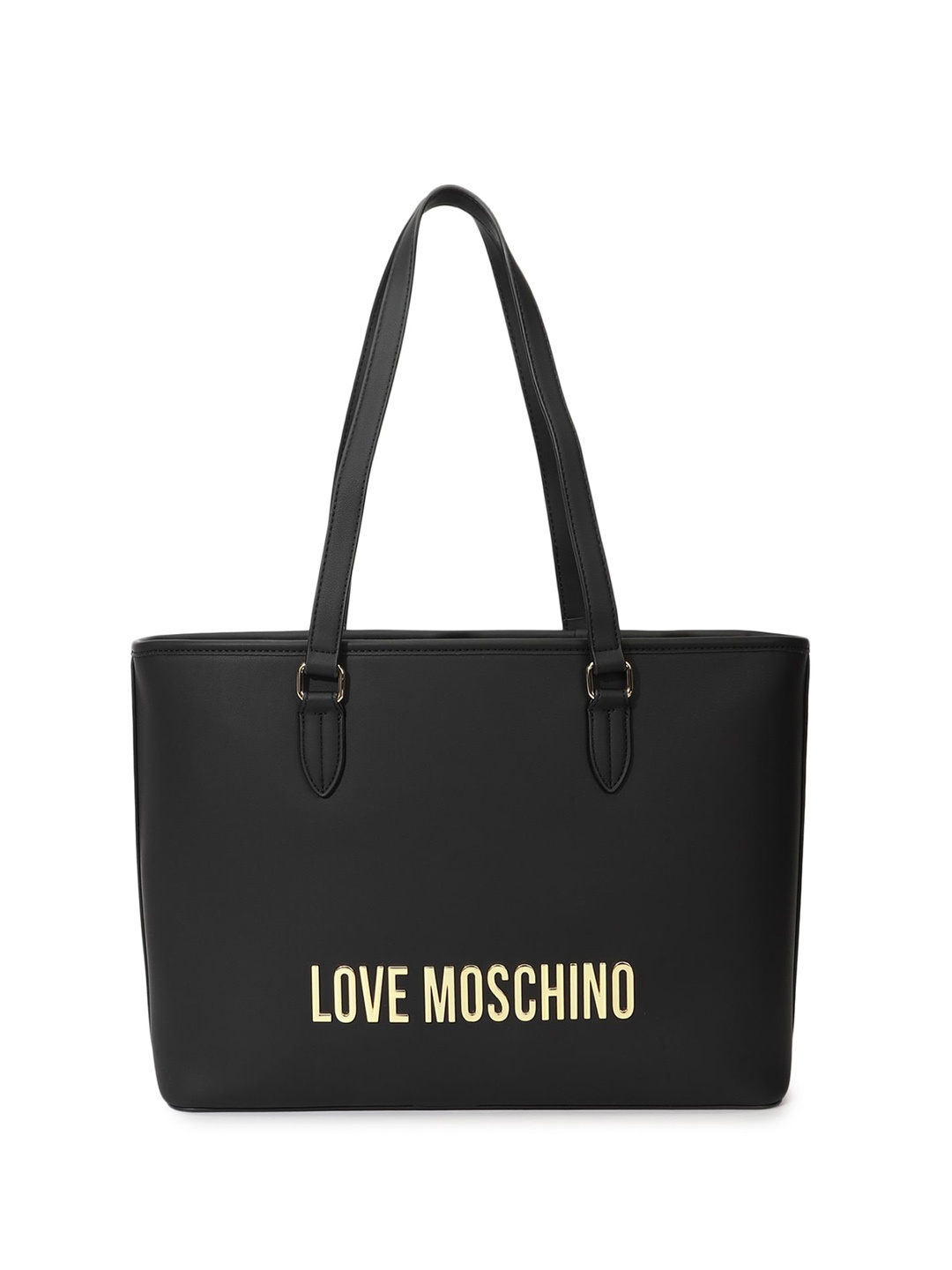 

LOVE MOSCHINO Structured Tote Bag, Black