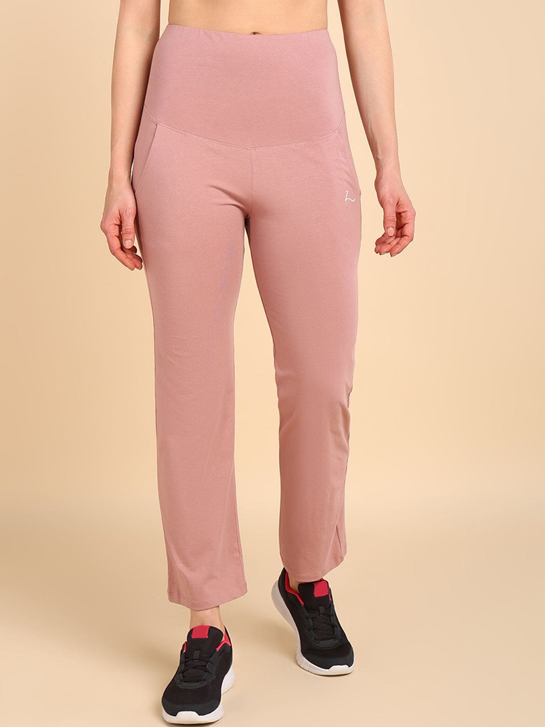 

House Of Zelena High Waisted Maternity Tights, Pink