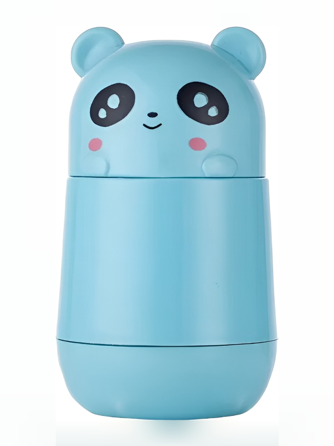 

WELOUR Blue Cartoon Characters Printed Glass Water Bottle 350 ml