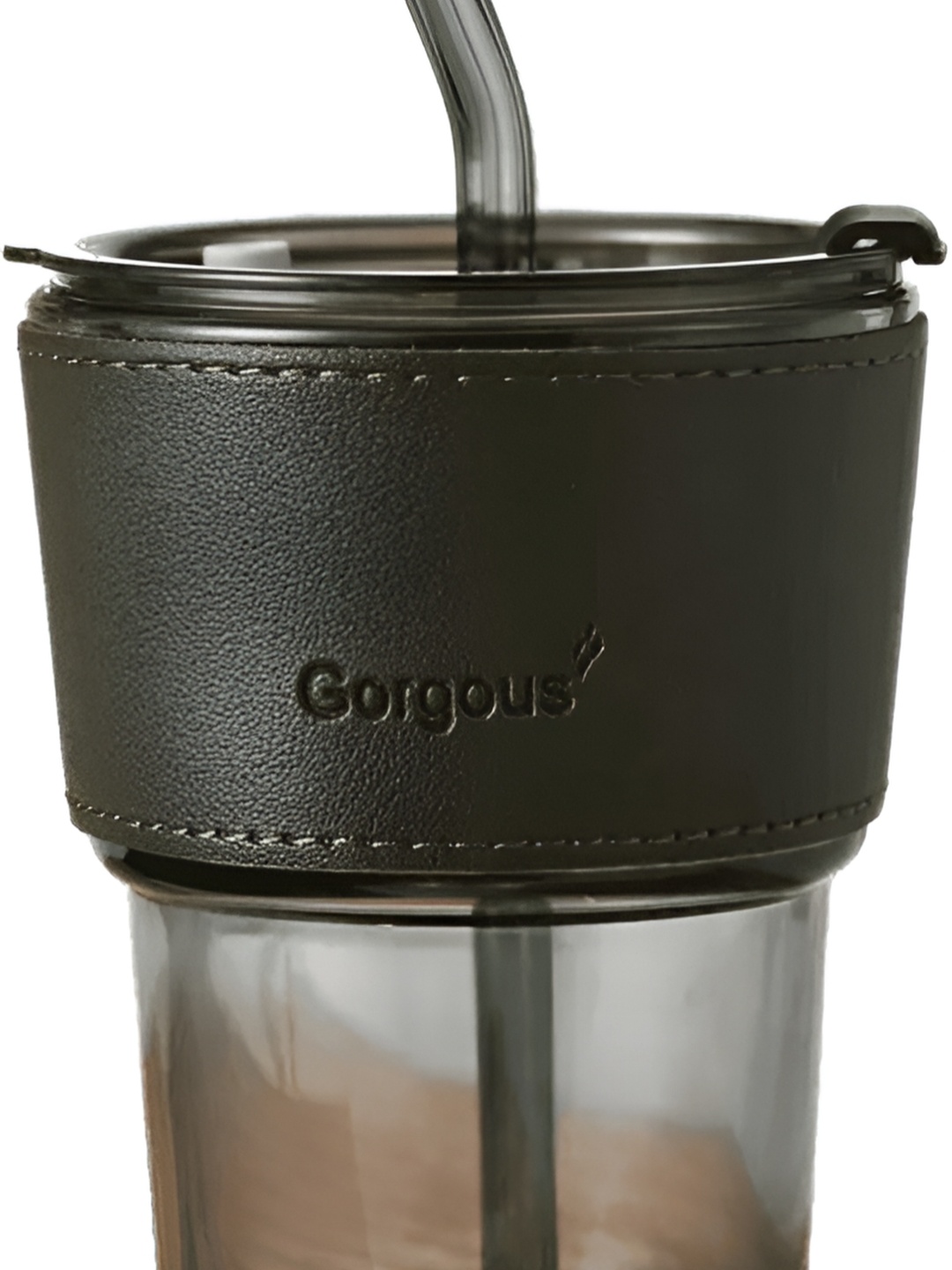 

WELOUR Black Glass Mugs