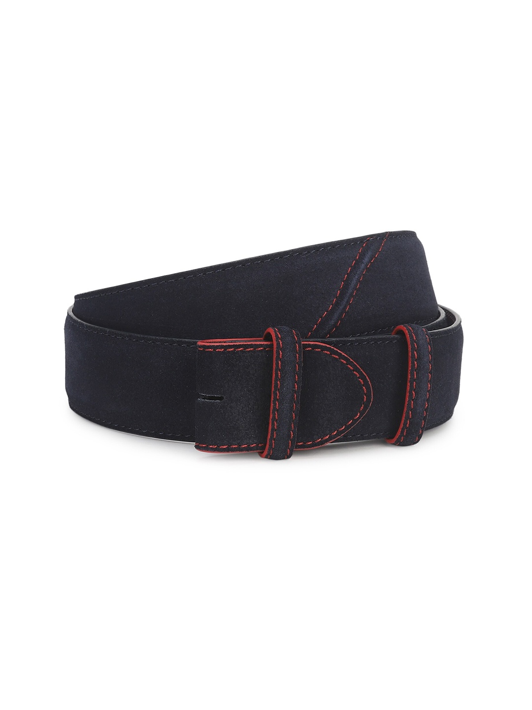 

ELLIOT RHODES Men Leather Belt, Red