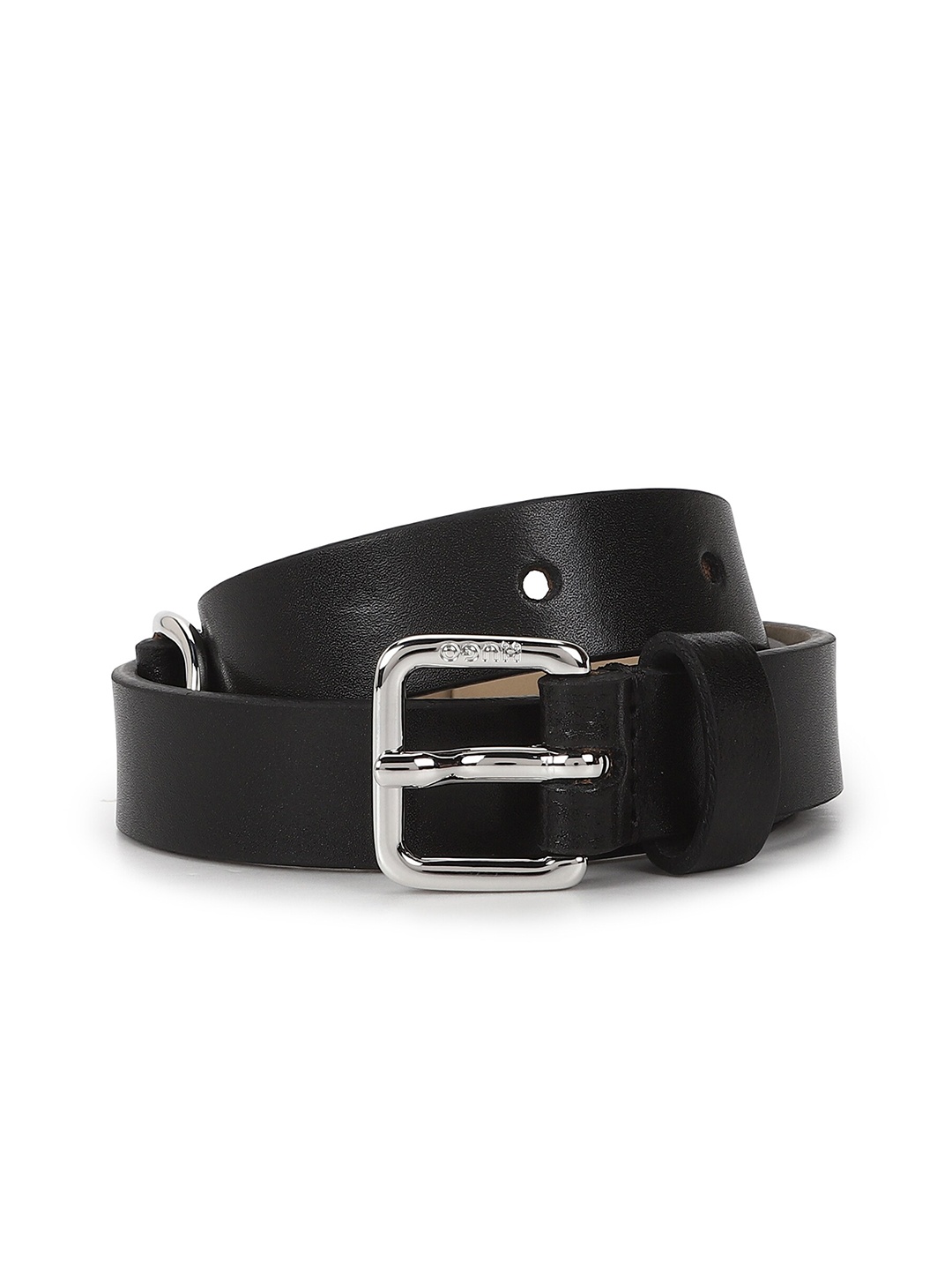 

HUGO Women Leather Belt, Black