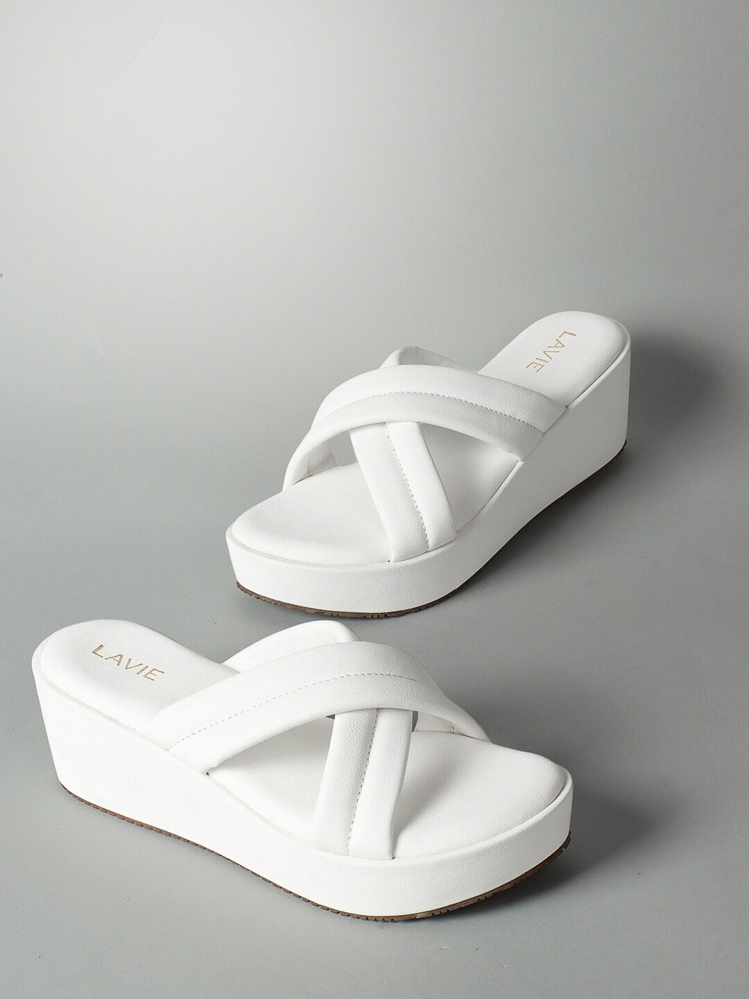 

Lavie Open Toe Wedges, White