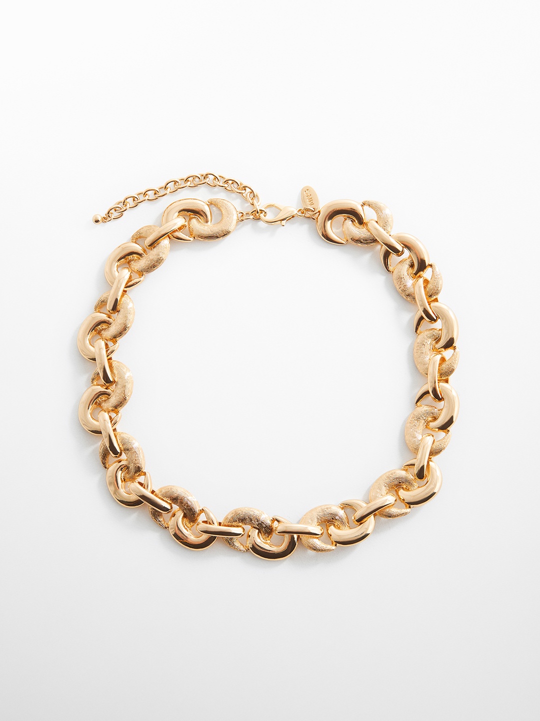 

MANGO Chain Design Necklace, Gold