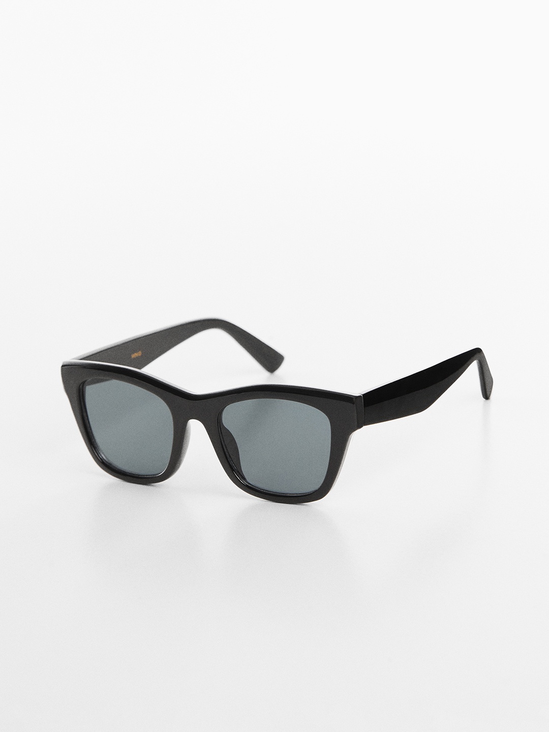 

MANGO Women Square Sunglasses with UV Protected Lens, Black
