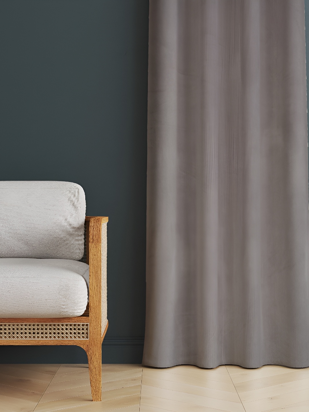 

Galaxy Home Decor Grey Room Darkening Window Curtain