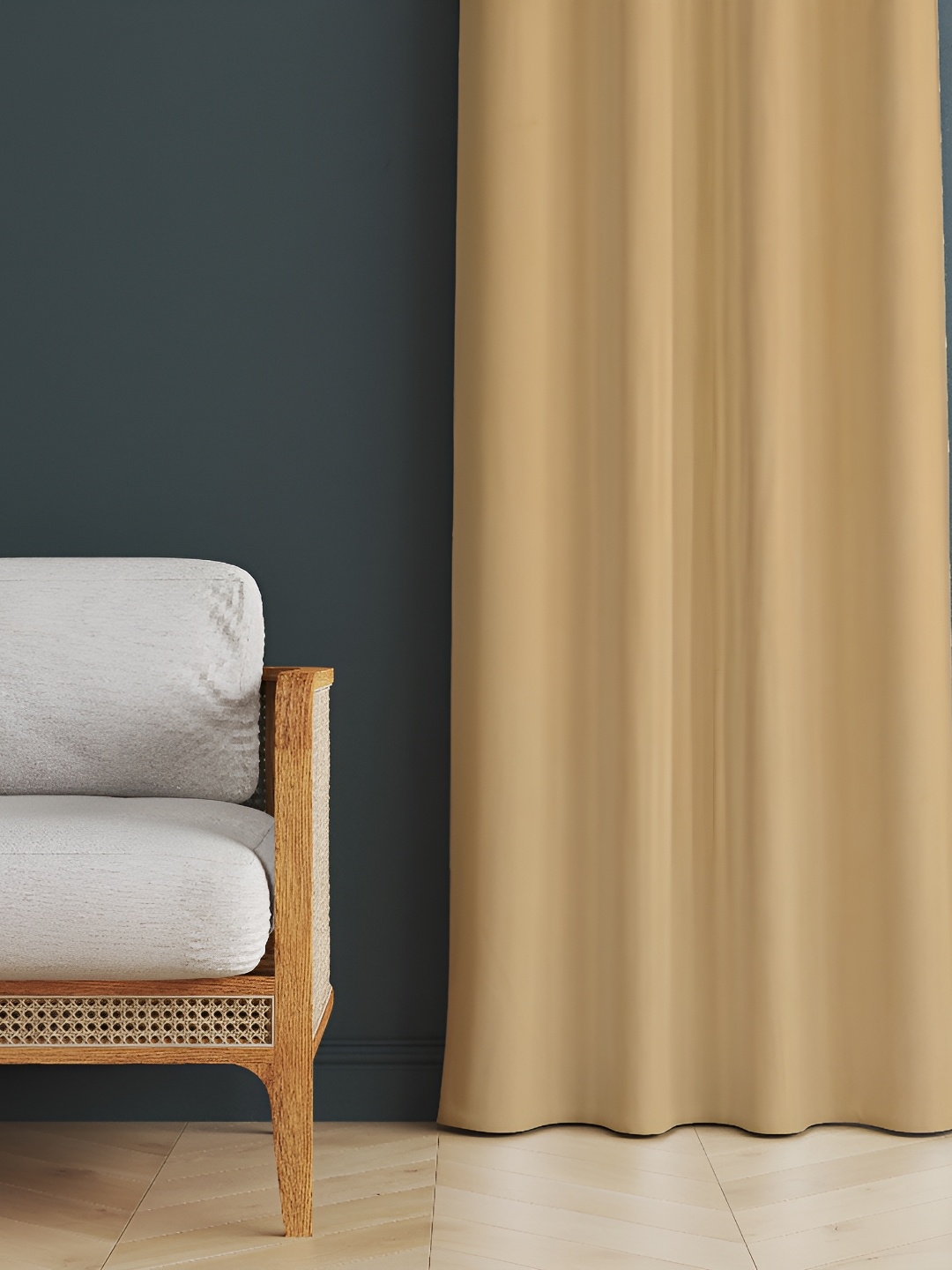 

Galaxy Home Decor Khaki Room Darkening Long Door Curtain